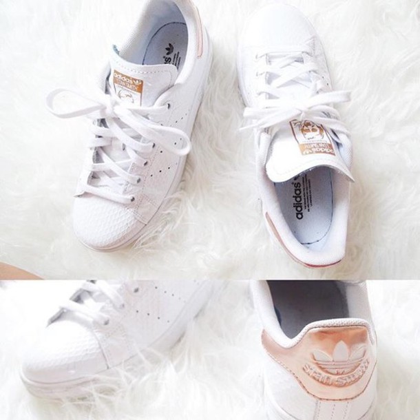 adidas stan smith femme rose gold